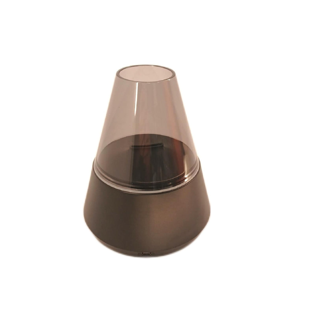 Candle Aroma Diffuser Luftbefeuchter Duft Flammen Effekt Wohnambiente – Wie neu