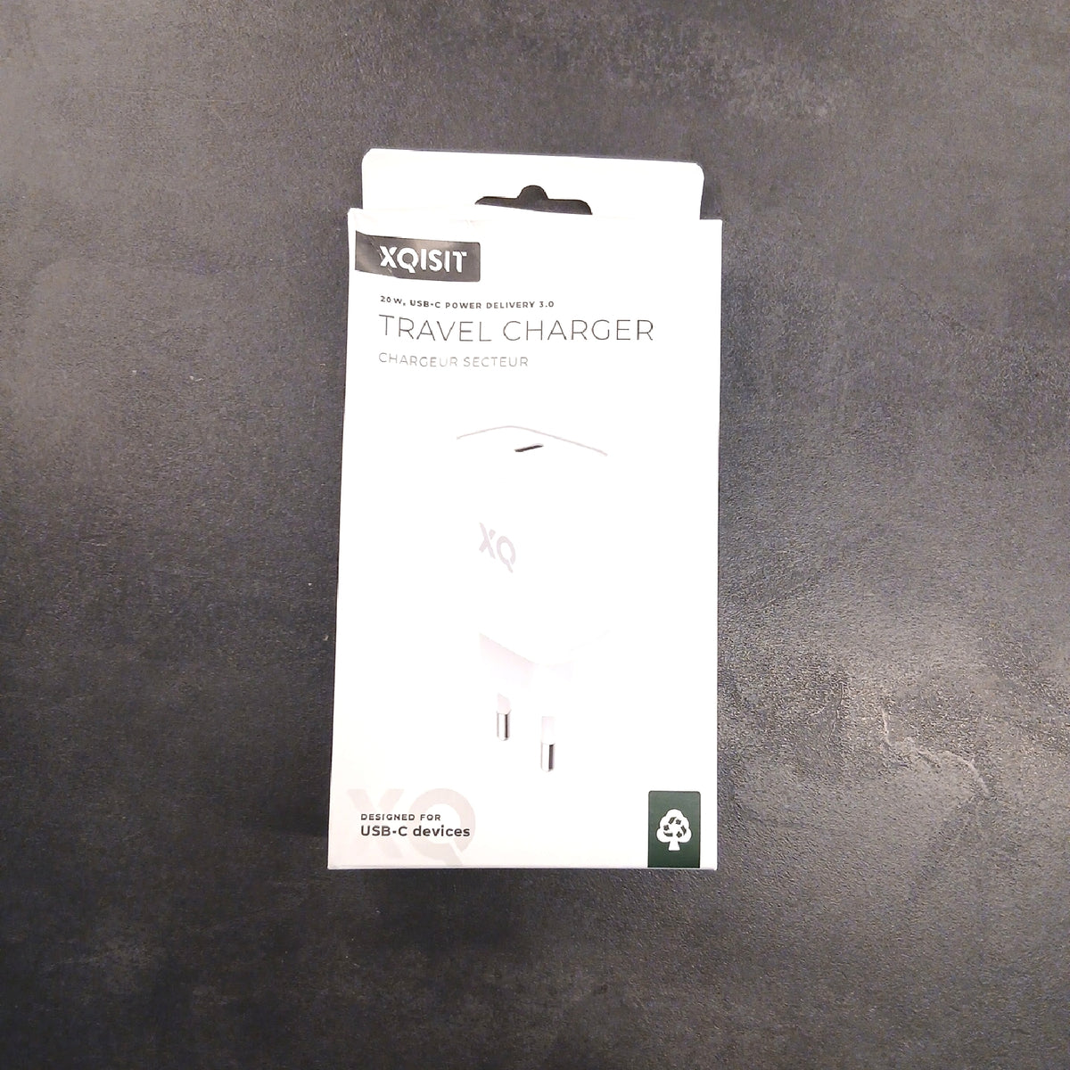 XQISIT USB-C Ladegerät Travel Charger 20 W Power Delivery – Wie neu