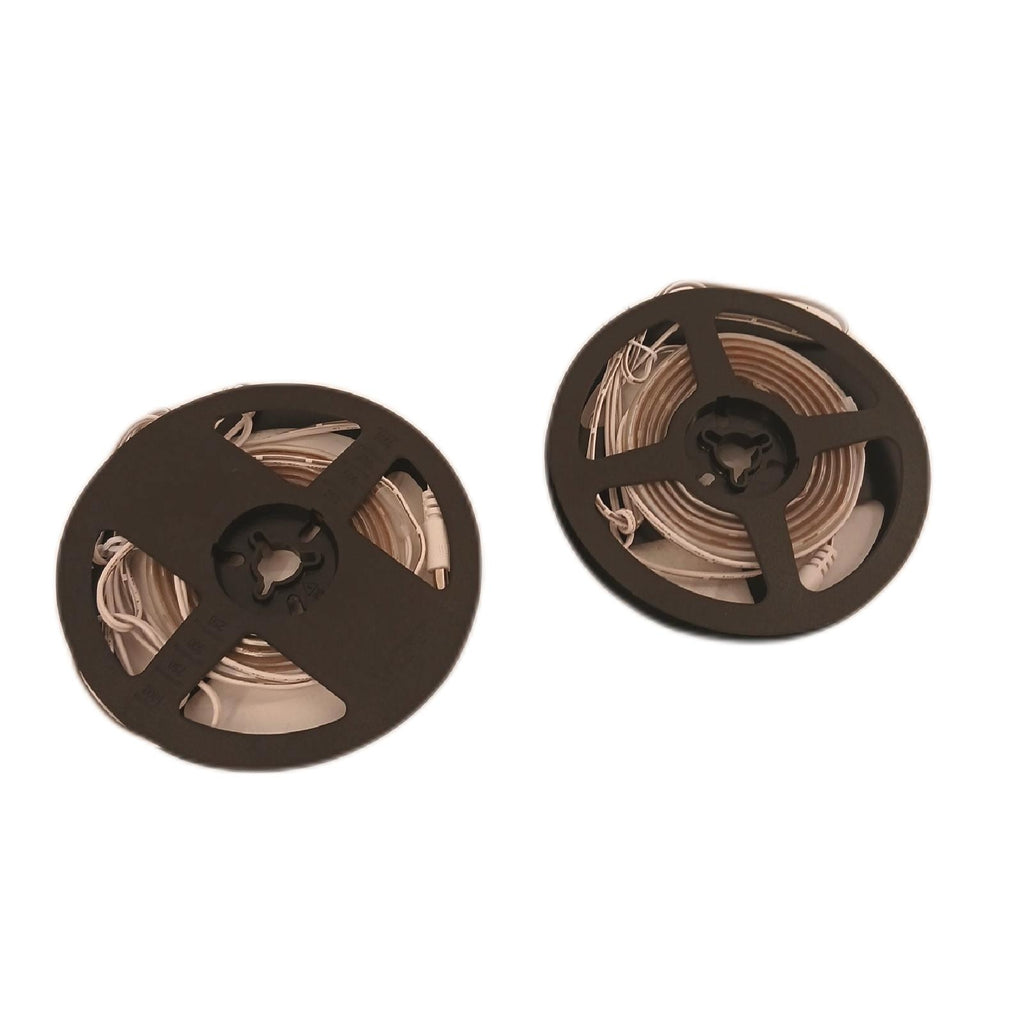 LED Leuchtstreifen Set Beleuchtung Wohnraum 2 x 1 2 Meter Warmweiß – Wie neu
