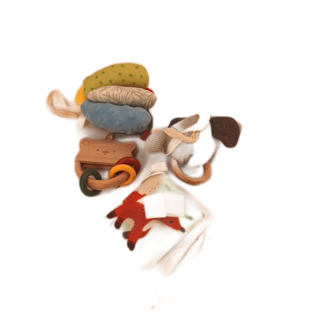 Promise Babe Baby Spielbogen Babyartikel Spielmatte aus Holz Baby – Wie neu