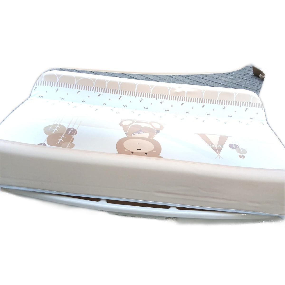 Foppapedretti Babybadewanne Babypflege Mit Wickelauflage Und Stabilen Gestell Komfort