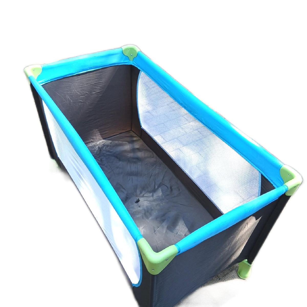 Hauk Reisebett Kinder Baby Reiseausstattung Dream n Play Hellblau Komfort Sicherheit