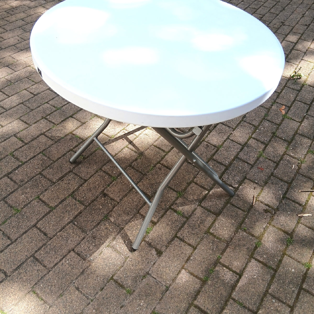 Klapptisch Weiß Gartentisch Campingtisch Tisch Langer Tisch Outdoor – Wie neu