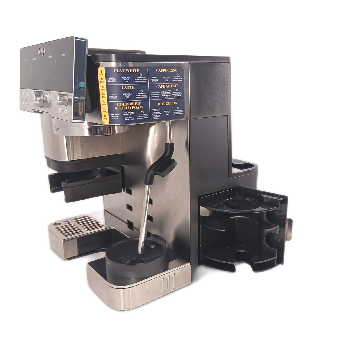 Ninja Luxe Café Premier Series 3-in-1 Espressomaschine mit Mahlwerk & M - Defekt