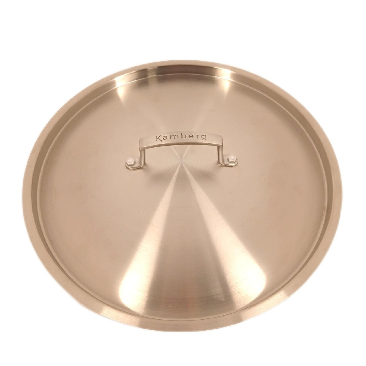 KAMBERG Edelstahldeckel 32 cm, gebürstet – Wie neu