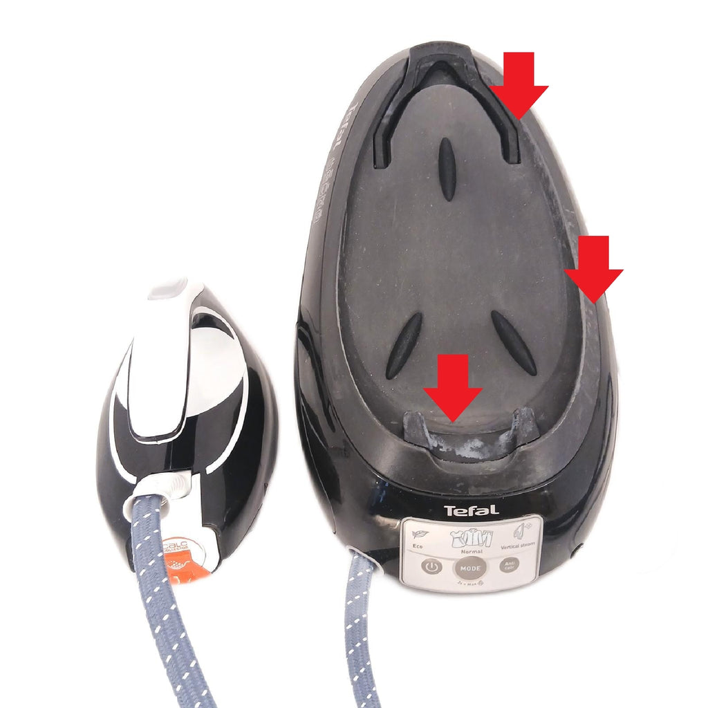 Tefal Dampfbügelstation Haushaltsgeräte SV8055E0 Express Anti Calc Entkalkungssystem 2800 Watt 65 bar Leistung Reinigung