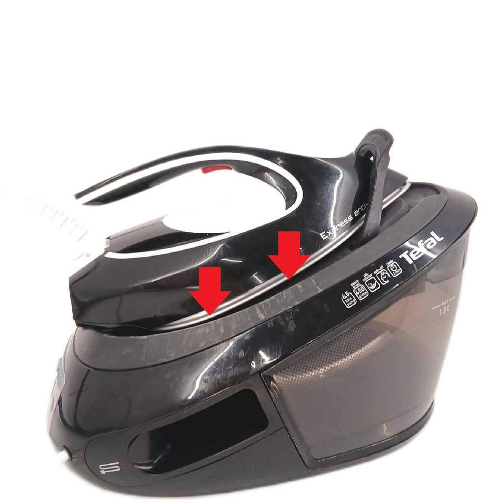 Tefal Dampfbügelstation Haushaltsgeräte SV8055E0 Express Anti Calc Entkalkungssystem 2800 Watt 65 bar Leistung Reinigung