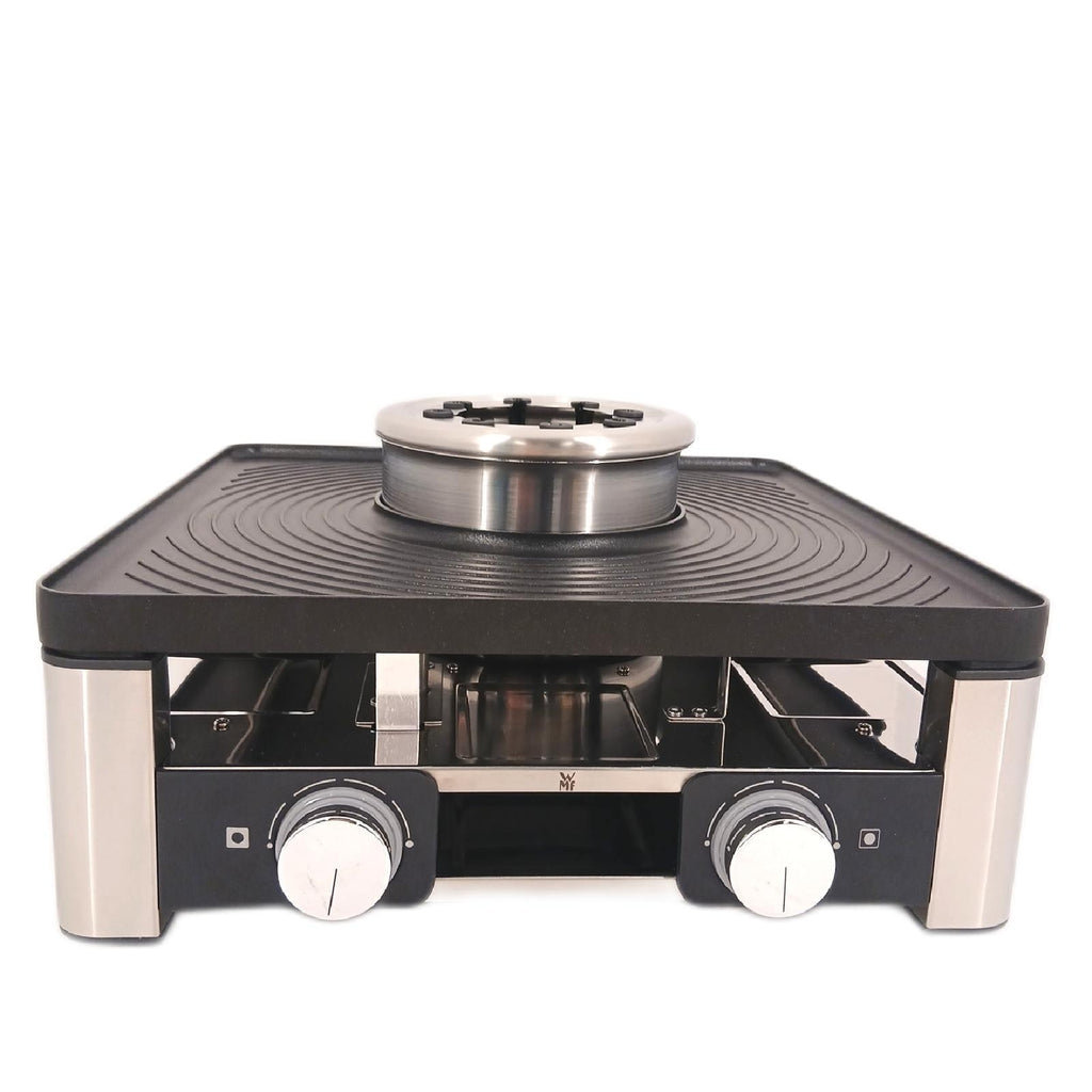 WMF Raclette Gourmet Station Tisch Grill Lumero 3 in 1 vielseitig elegant robust