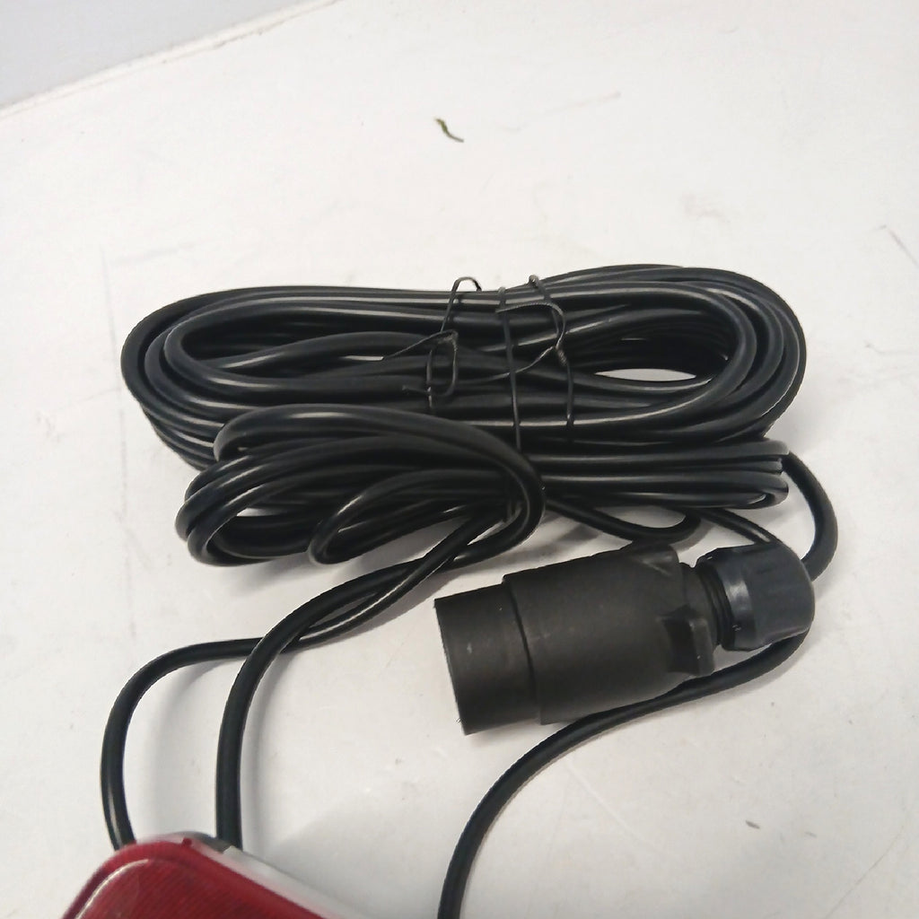 Autoutlet Anhänger-Rückleuchten-Set, 12 V, 7-polig, 7,5 m, IP65 – Wie neu