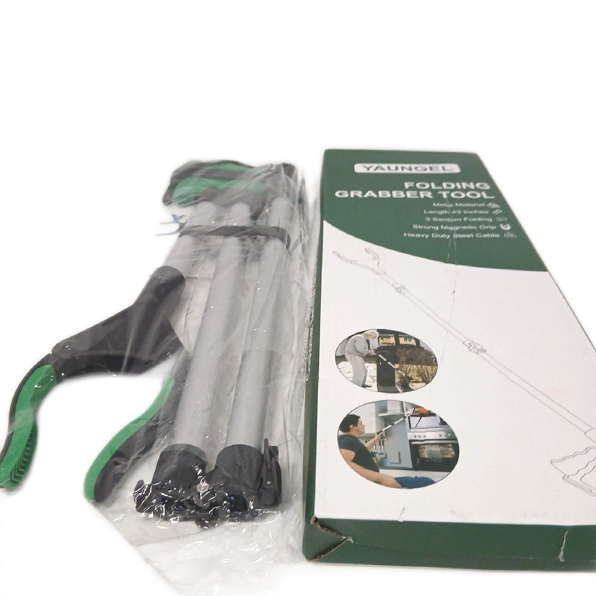 YAUNGEL 108 cm Greifzange für Senioren, Folding Greifer mit – Wie neu