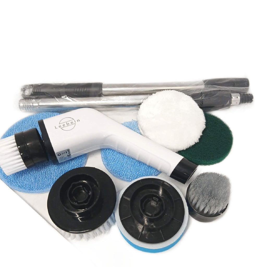 Elektrische Reinigungsbürste, Electric Spin Scrubber schnurlos mit 8 – Wie neu