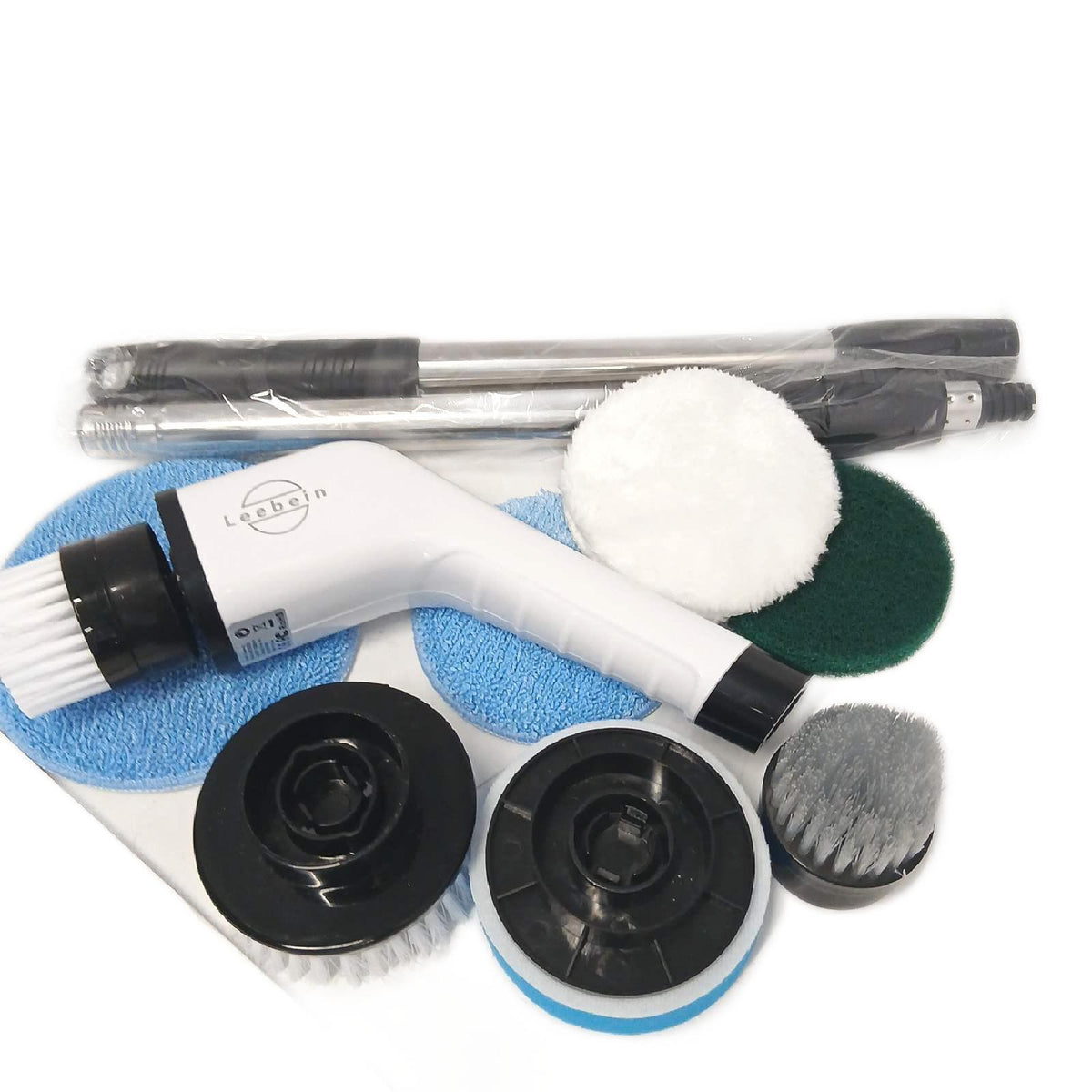 Elektrische Reinigungsbürste, Electric Spin Scrubber schnurlos mit 8 – Wie neu