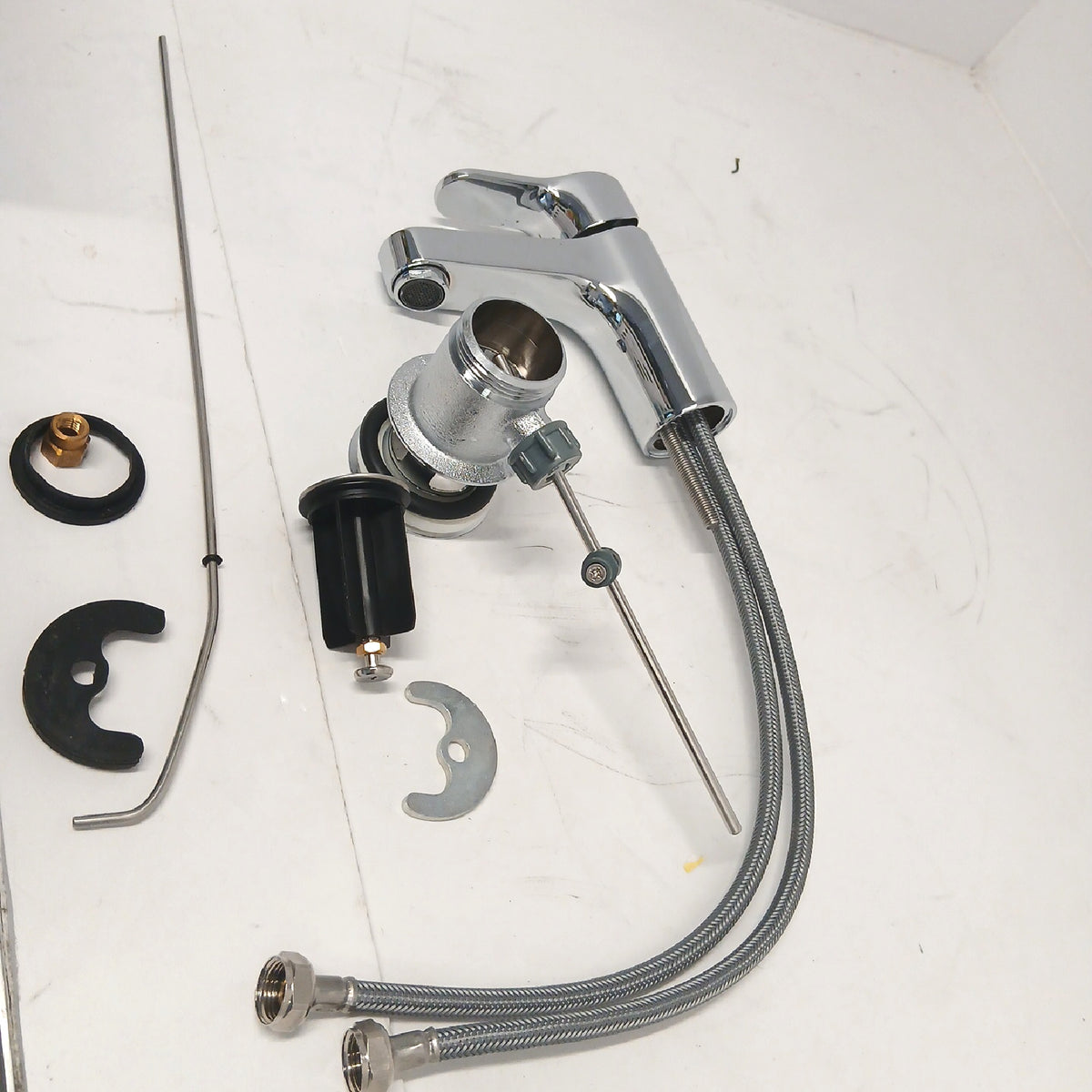 Standard BC829AA Cerabase Waschtischarmatur H80, mit Zugknopf-Ablaufg – Sehr gut