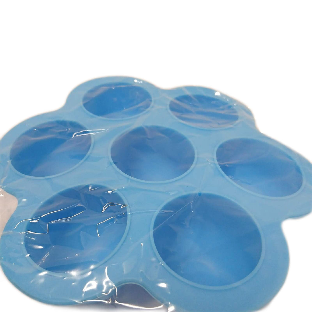 7-Grid Egg Bites Silikonform, Silikon Egg Bites Formen – Wie neu, unvollständig