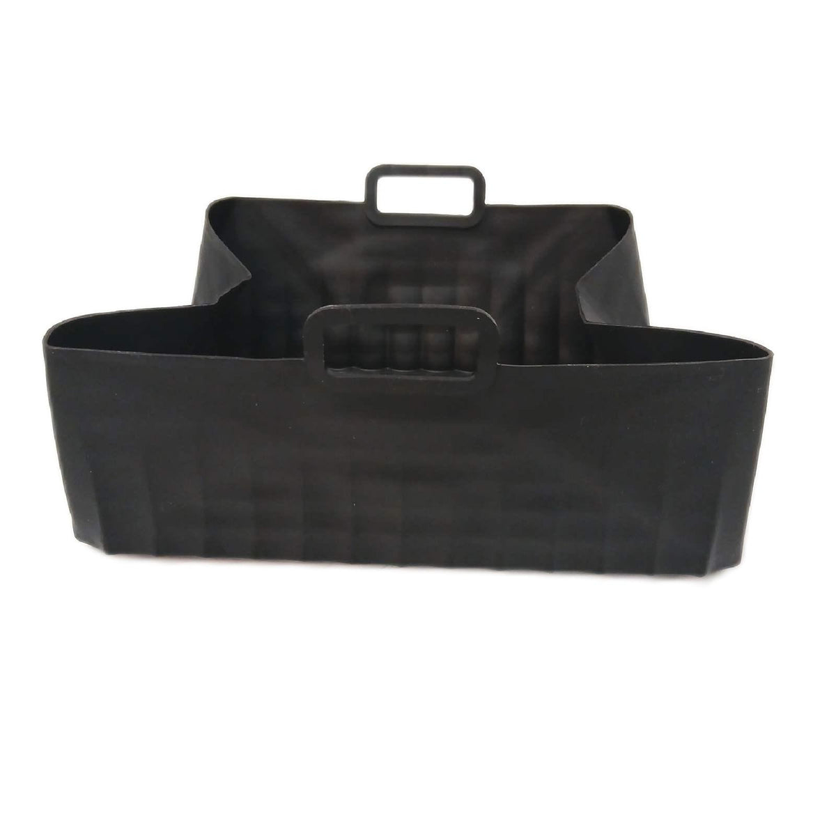 Silikonkorb Airfryer Zubehör 13 × 20 cm 2er-Set Schwarz Frittieren – Wie neu