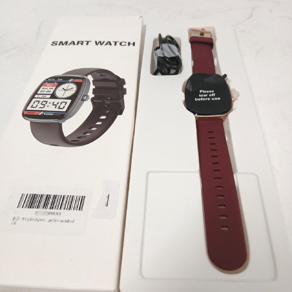 Smartwatch Uhr 185 Zoll HD Herzfrequenz Telefonfunktion Fitness – Sehr gut