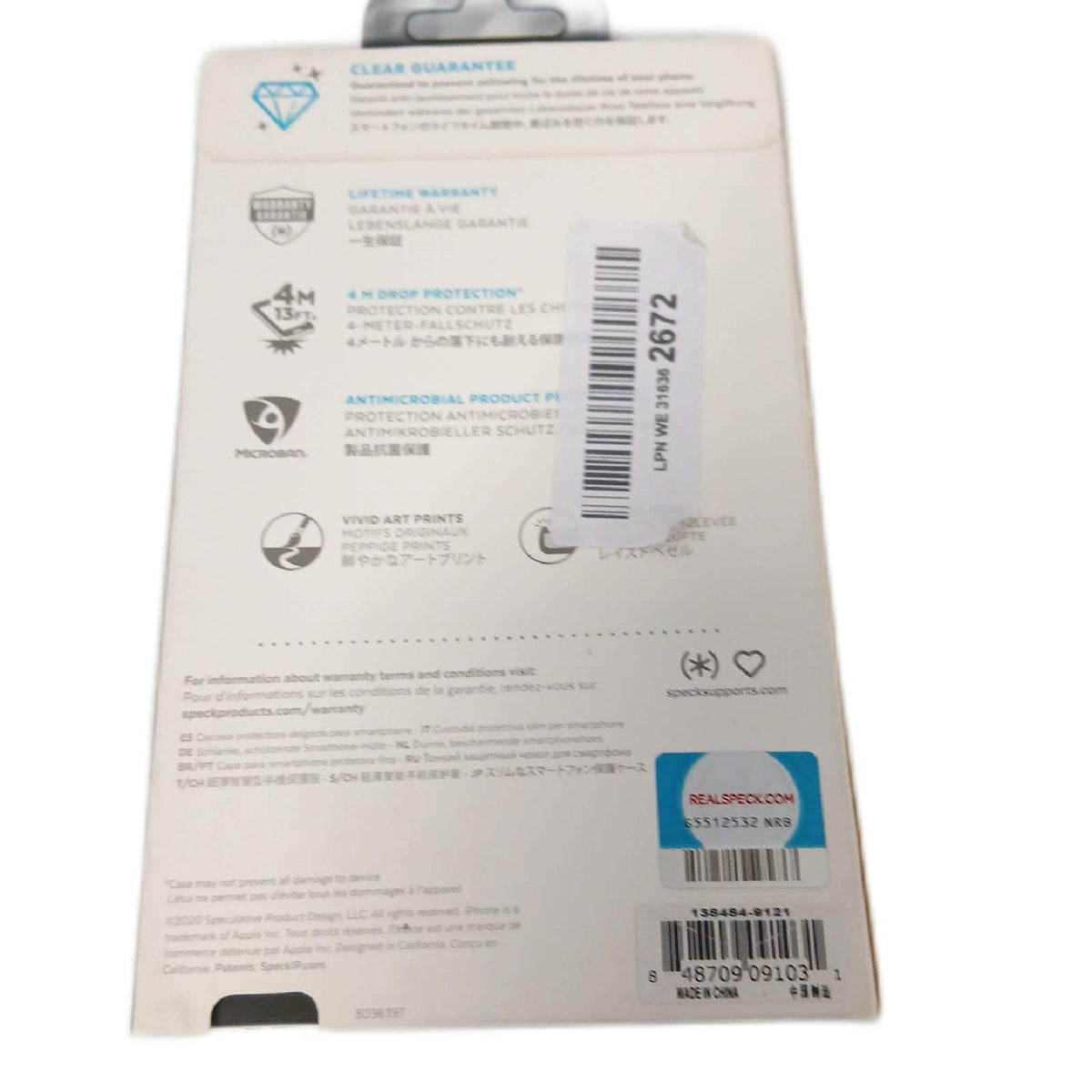 Speck Schutzhülle Handyhüllen iPhone 12 Presidio Perfect Clear – Wie neu