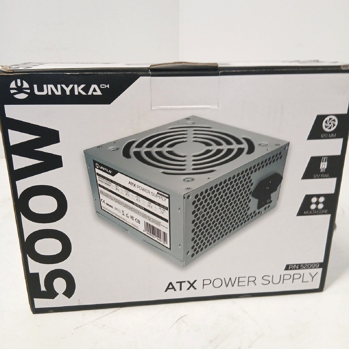 UNYKAch Netzteil Computer Zubehör ATX 500 W – Wie neu