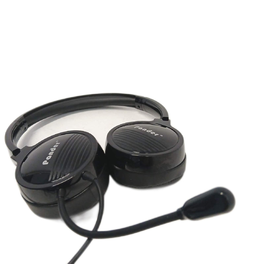 PANDER Headset Computer Headset mit Mikrofon für PC Klang – Wie neu