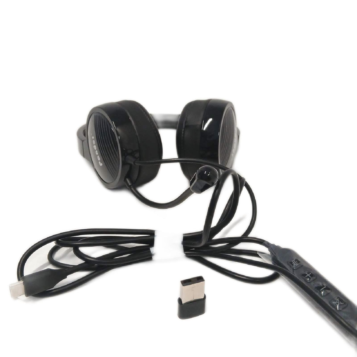 PANDER Headset Computer Headset mit Mikrofon für PC Klang – Wie neu