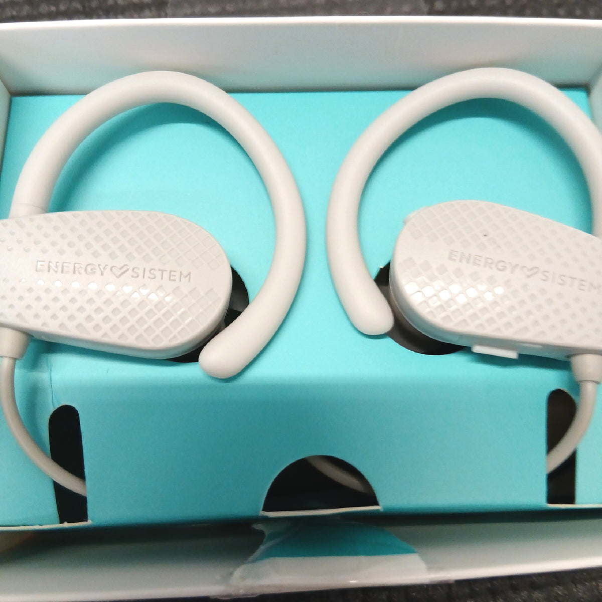 Energy Sistem Kopfhörer Bluetooth Sport 1 Plus Grau Sprachsteuerung – Wie neu