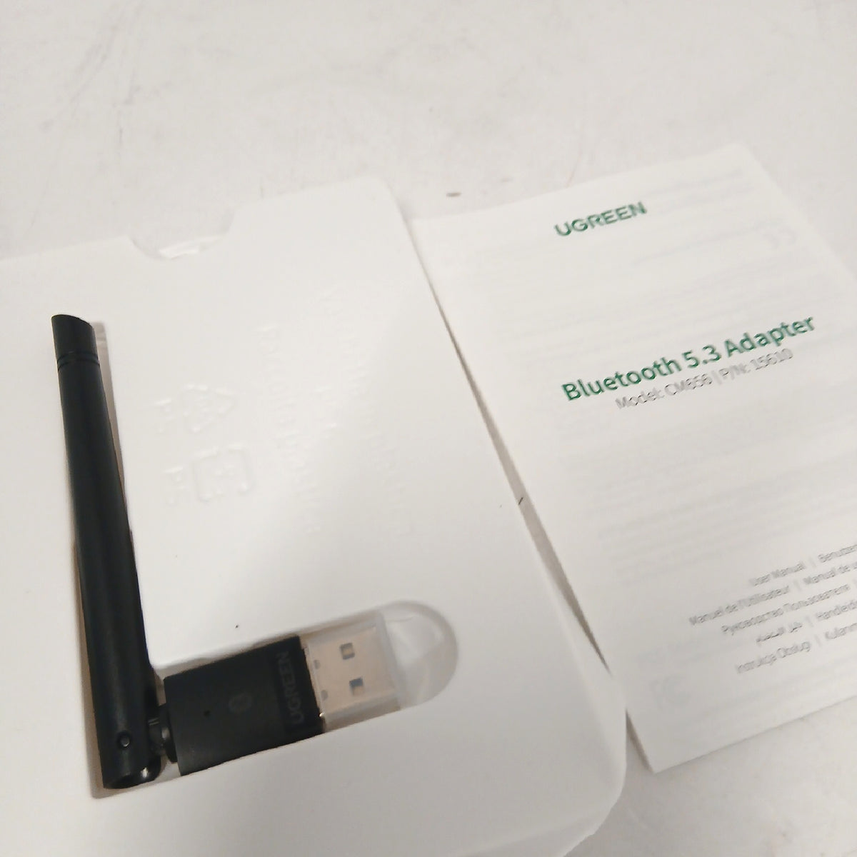UGREEN Bluetooth-5.3-Adapter, schwarz – Wie neu