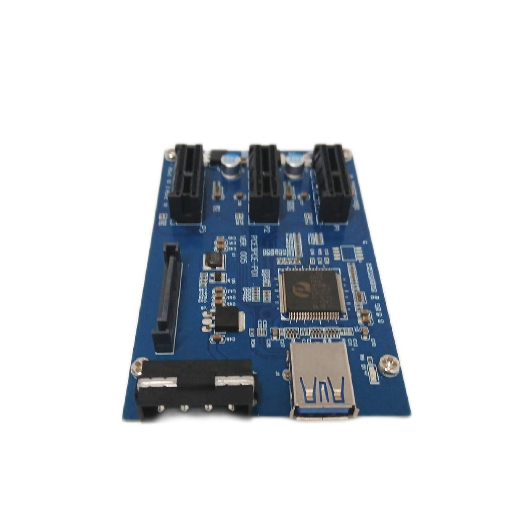 PCI Express Riser Erweiterung 3 Port USB 3 0 Verbindungskarte ohne – Wie neu
