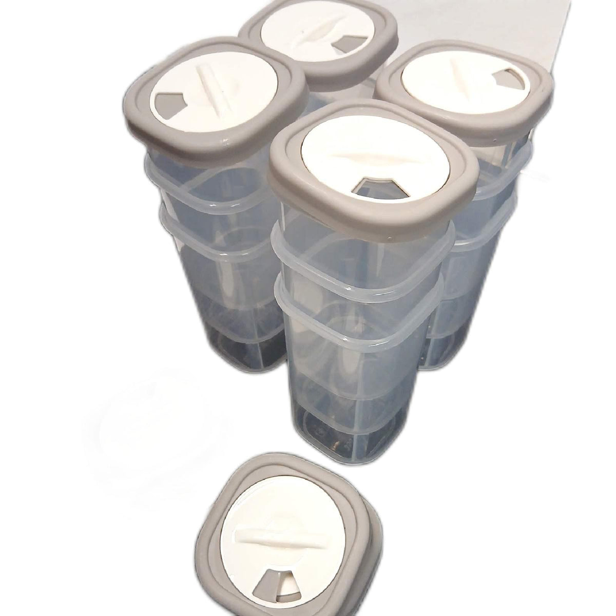 IDOBY Gewürzbox Küchenutensilien 12er-Set BPA-frei Kunststoff – Wie neu