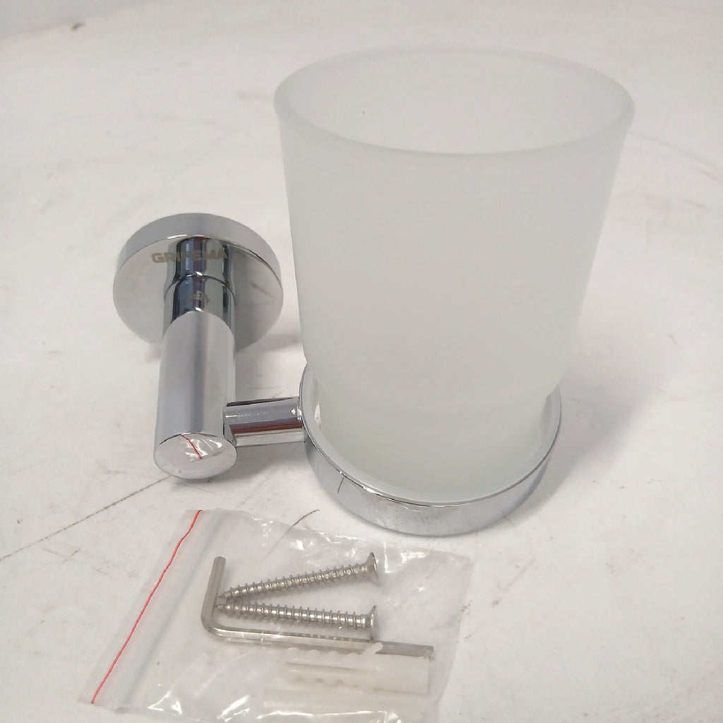 Grifema Zahnbürstenhalter Badaccessoires IBIZA G30106 Wandmontage – Wie neu