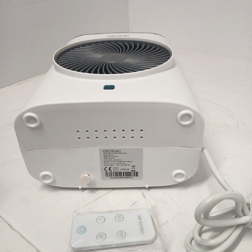 Cecotec Heizlüfter Heizung ReadyWarm 2070 Max Force Smart Weiß 2000 Watt – Gut