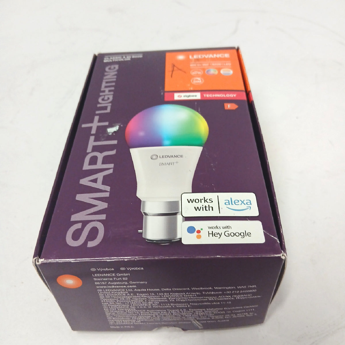 LEDVANCE Lampe Beleuchtung Smart Plus 9 W A60 ZigBee Technologie – Wie neu