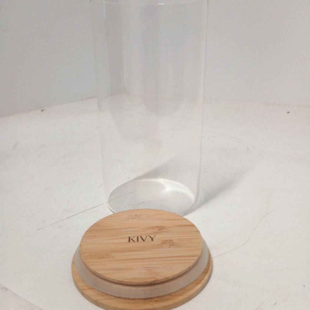 KIVY Vorratsgläser mit Deckel Luftdicht [4 × 1200 ml] – Wie neu, unvollständig