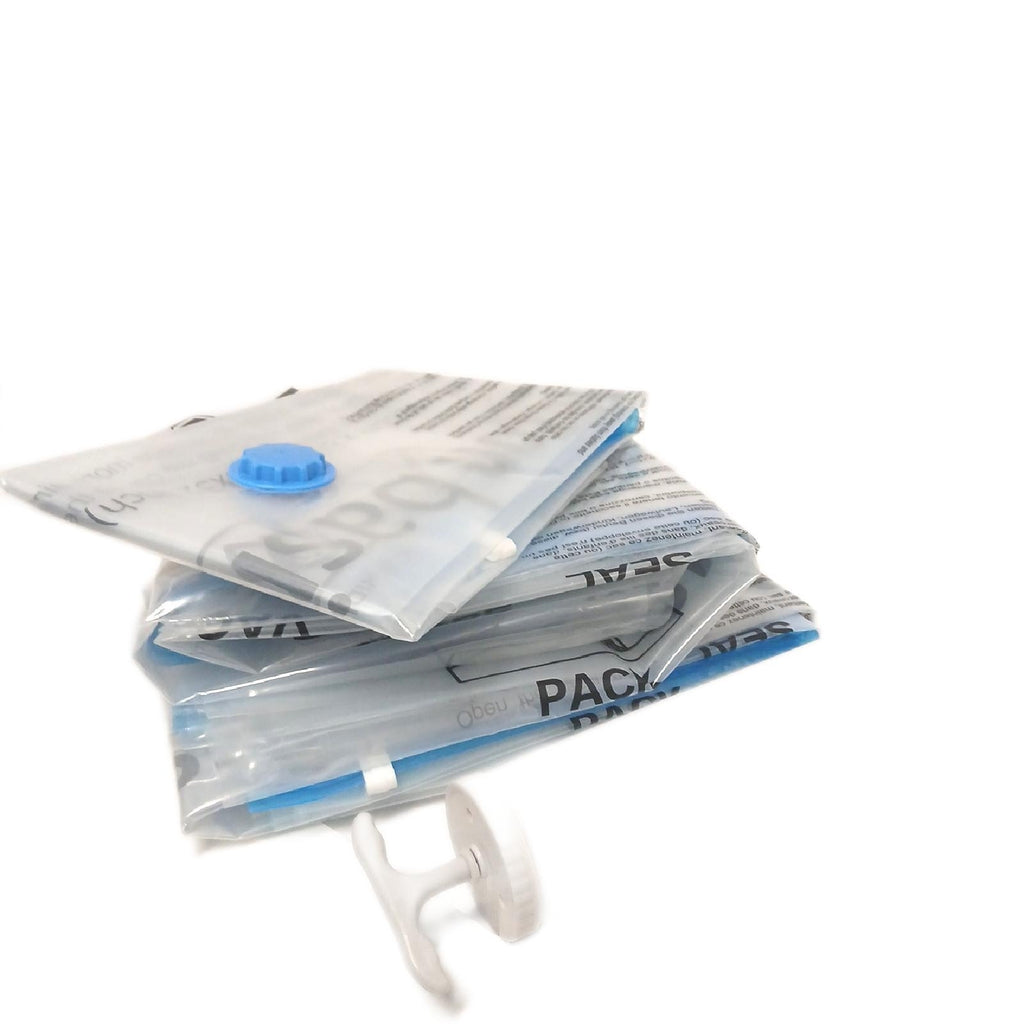 Amazon Basics Vakuumbeutel Aufbewahrung Kleidung M Luftdicht Handpumpe – Wie neu
