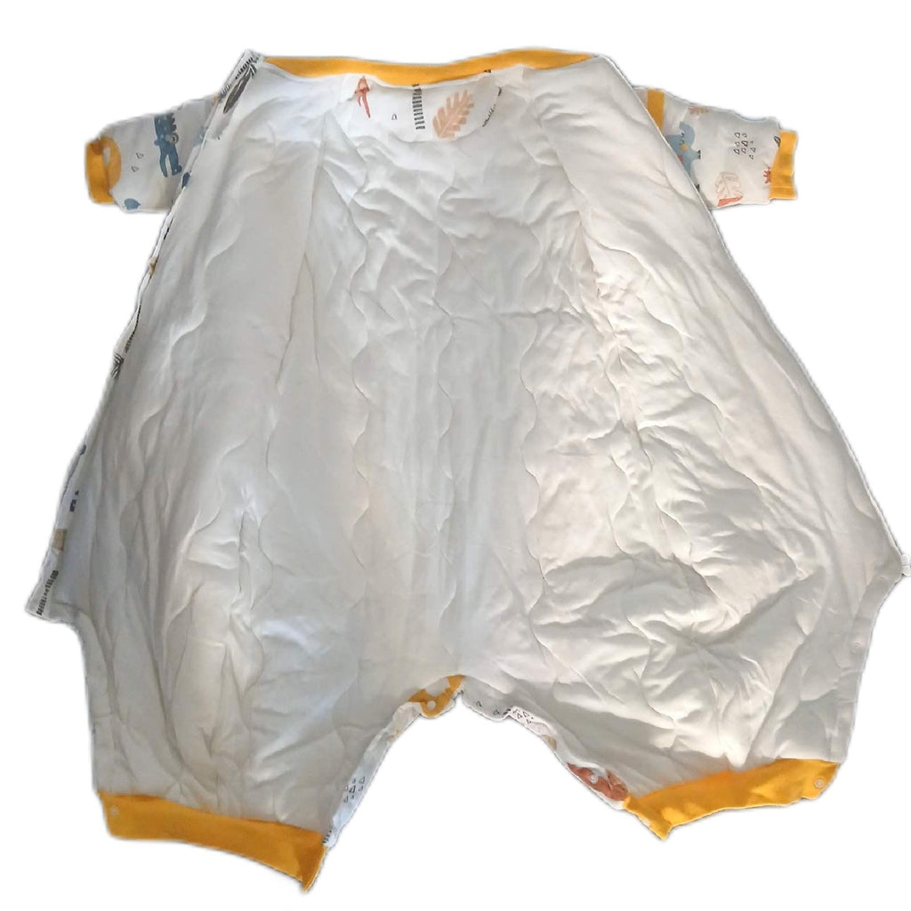 Babyschlafsack aus Baumwolle mit abnehmbaren Ärmeln – Wie neu