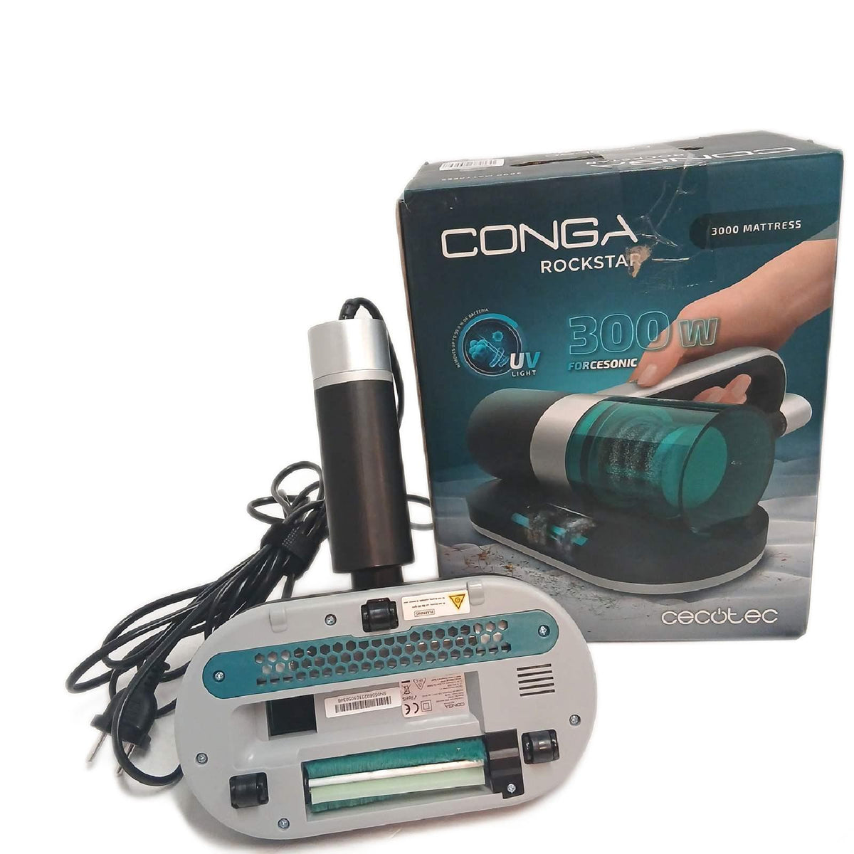 Cecotec Handstaubsauger Matratzen und Polster Conga Rockstar 3000 – Wie neu