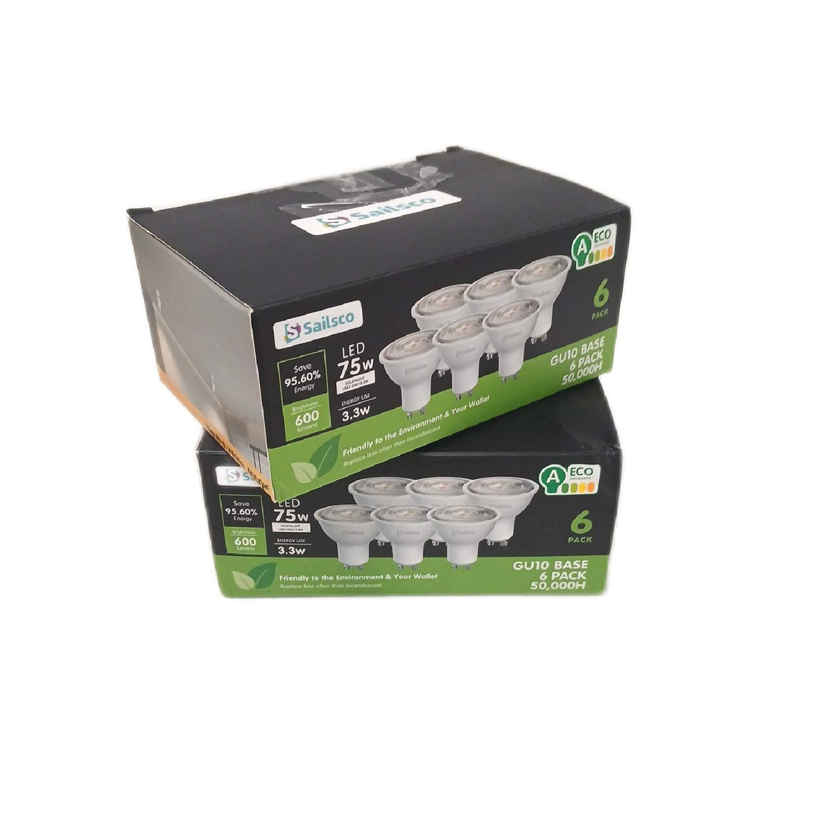 Sailsco GU10 LED-Lampe, 3,3 W, 600 lm, 4000 K, neutralweiß – Wie neu