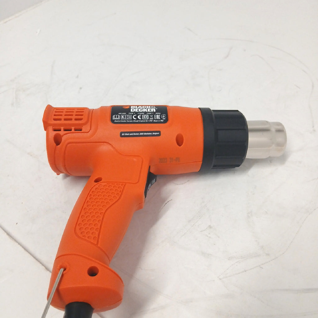Black+Decker Heißluftgebläse, 1750 W, 2 Heizstufen – Wie neu