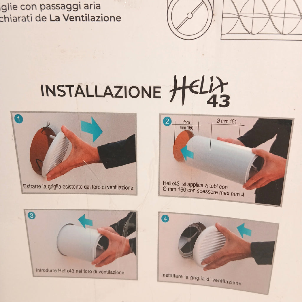 La Ventilazione HE4330 Akustikschalldämpfer für Löcher und – Wie neu