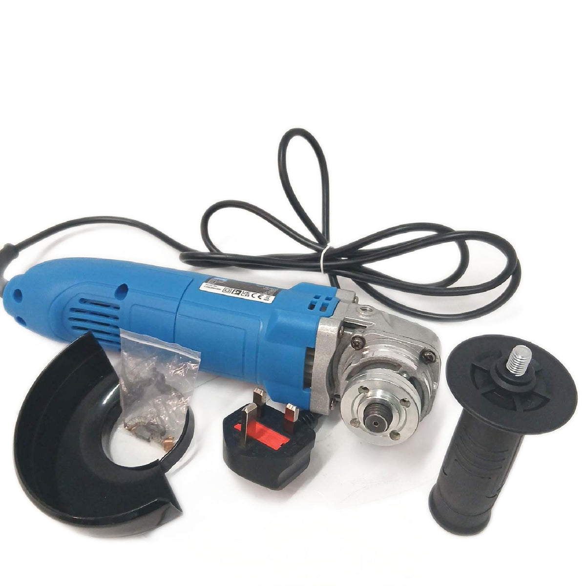 Draper 56457 Winkelschleifer, 115 mm, 650 W, Schwarz – Sehr gut, unvollständig