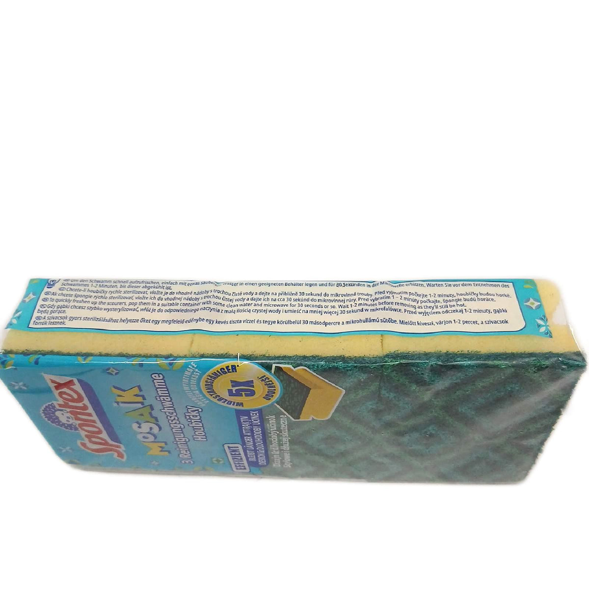 Spontex Reinigungsschwamm Mosaik, Scheuerschwamm – Neu