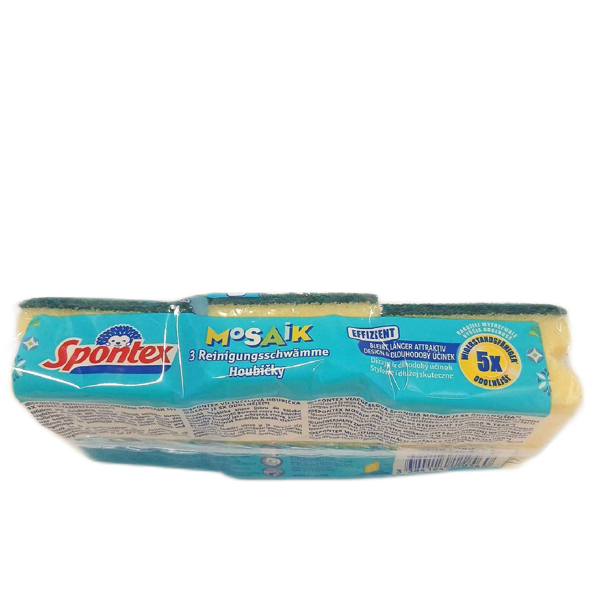 Spontex Reinigungsschwamm Mosaik, Scheuerschwamm – Neu