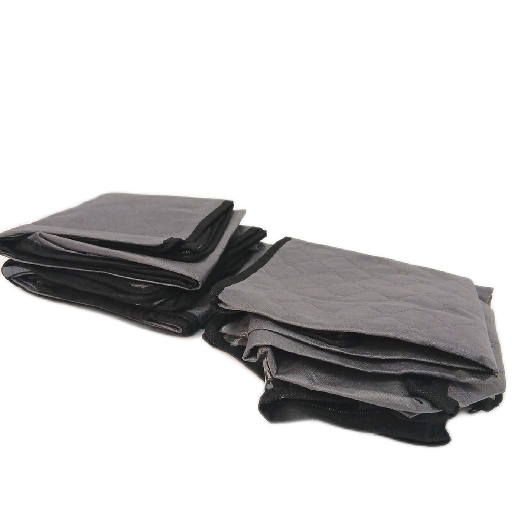 Aufbewahrungstasche grau 3er-Set – Wie neu