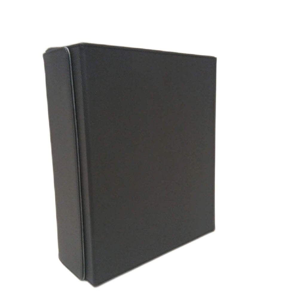 Aufbewahrungsbox Organizer Aufbewahrung 29 × 23 cm Innenfächer schwarz – Gut