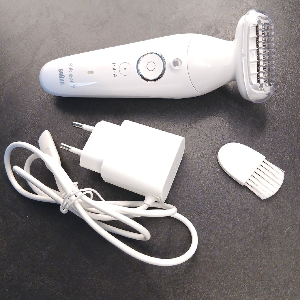 Braun Epilierer Haarentfernung Damen Silk epil 9 – Sehr gut, unvollständig