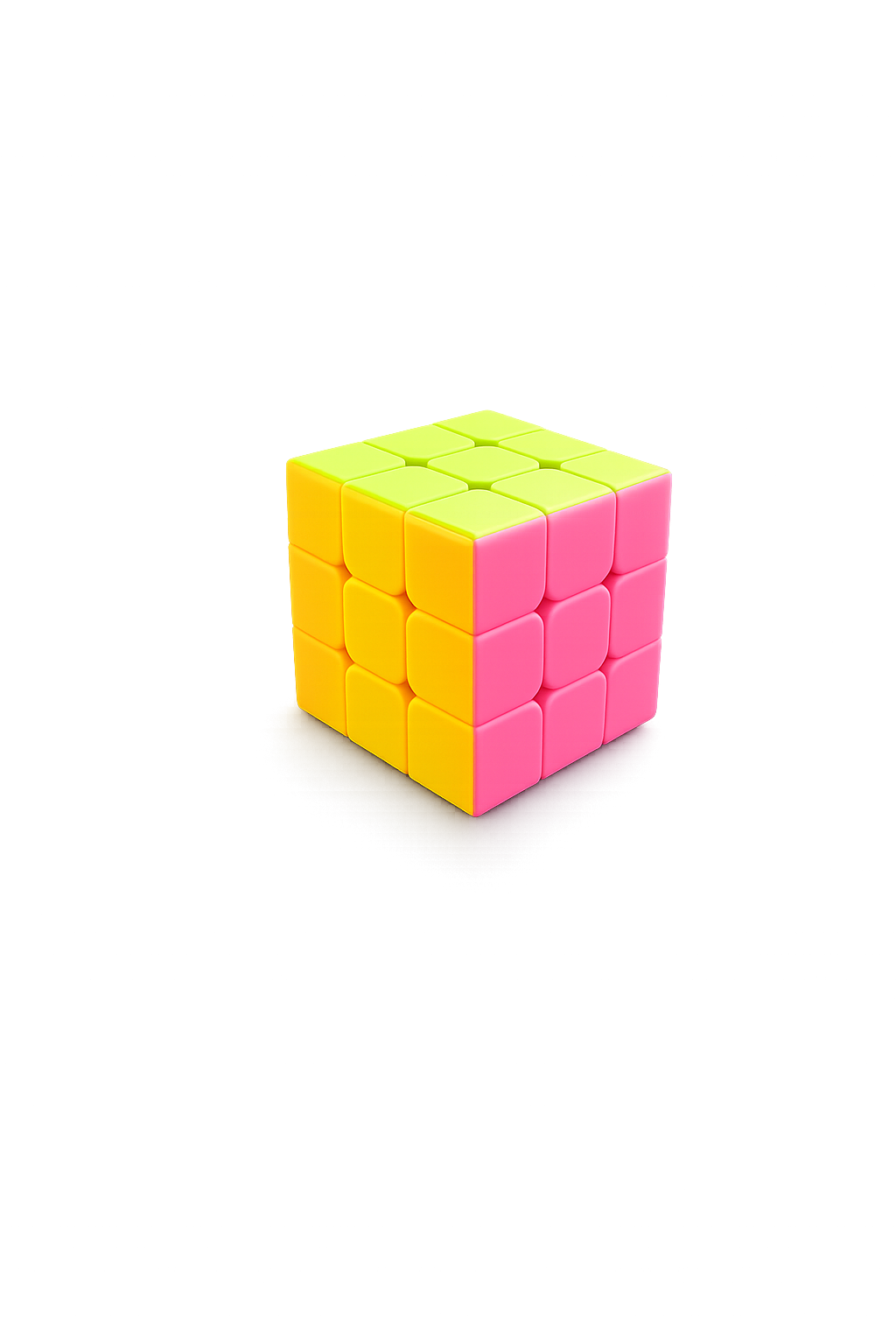 3×3 Speedcube/Zauberwürfel, stickerless