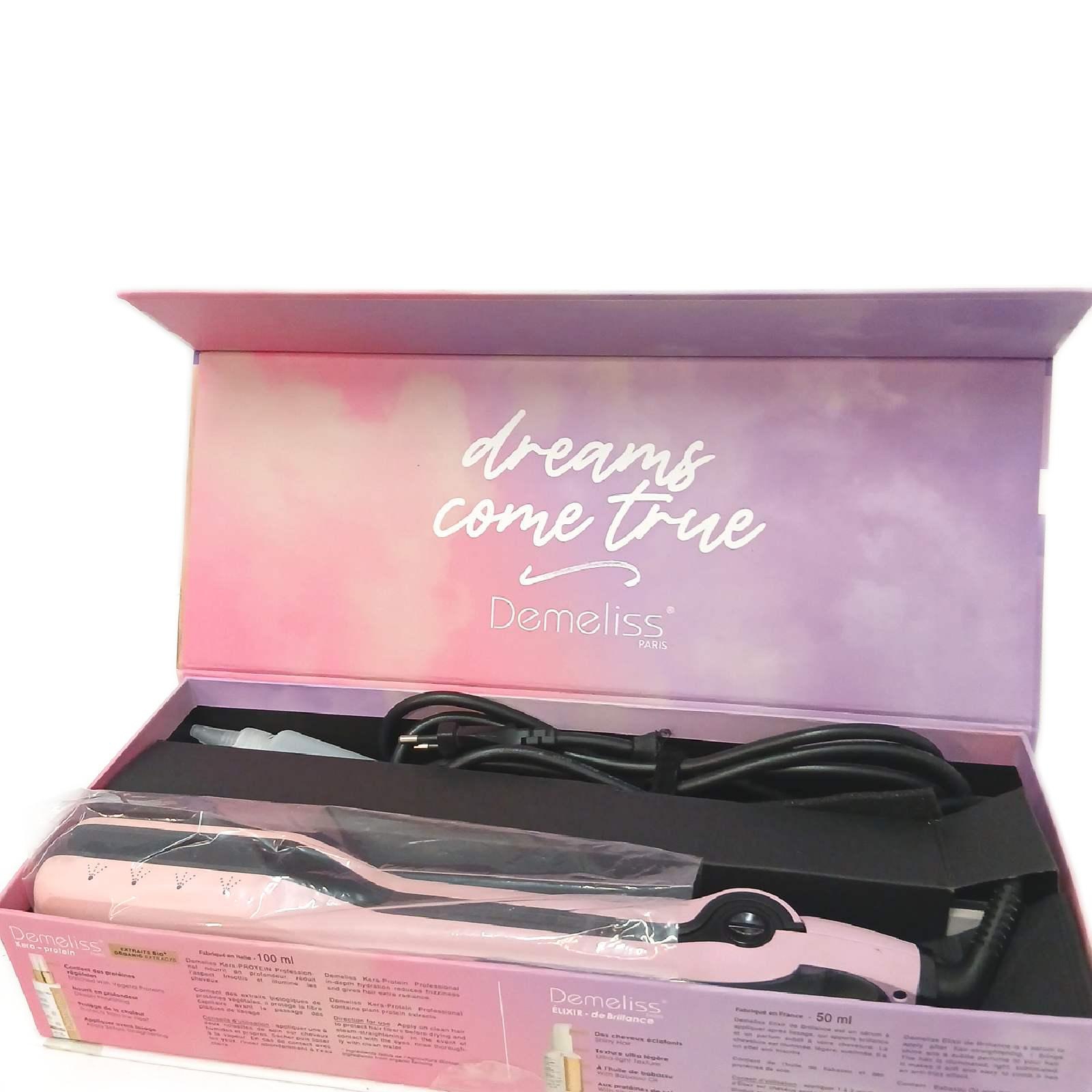Demeliss Saint Algue Dampfglätter Haarpflege Dreams Edition Titanium Candy Styling Glätteisen Haare