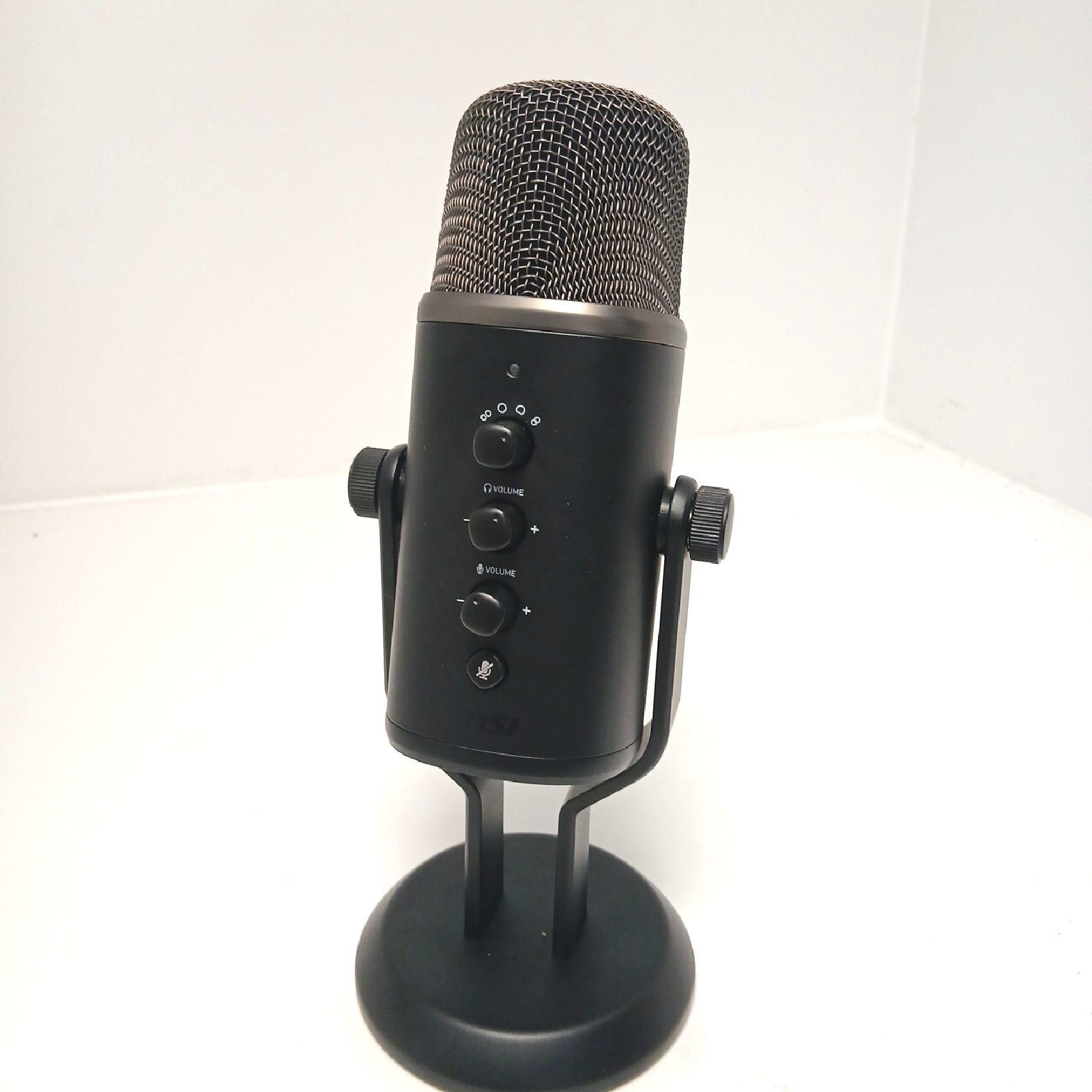 MSI Mikrofon Zubehör Gaming Immerse GV60 USB Typ C 35 mm Anschluss Soundqualität 4 Modi