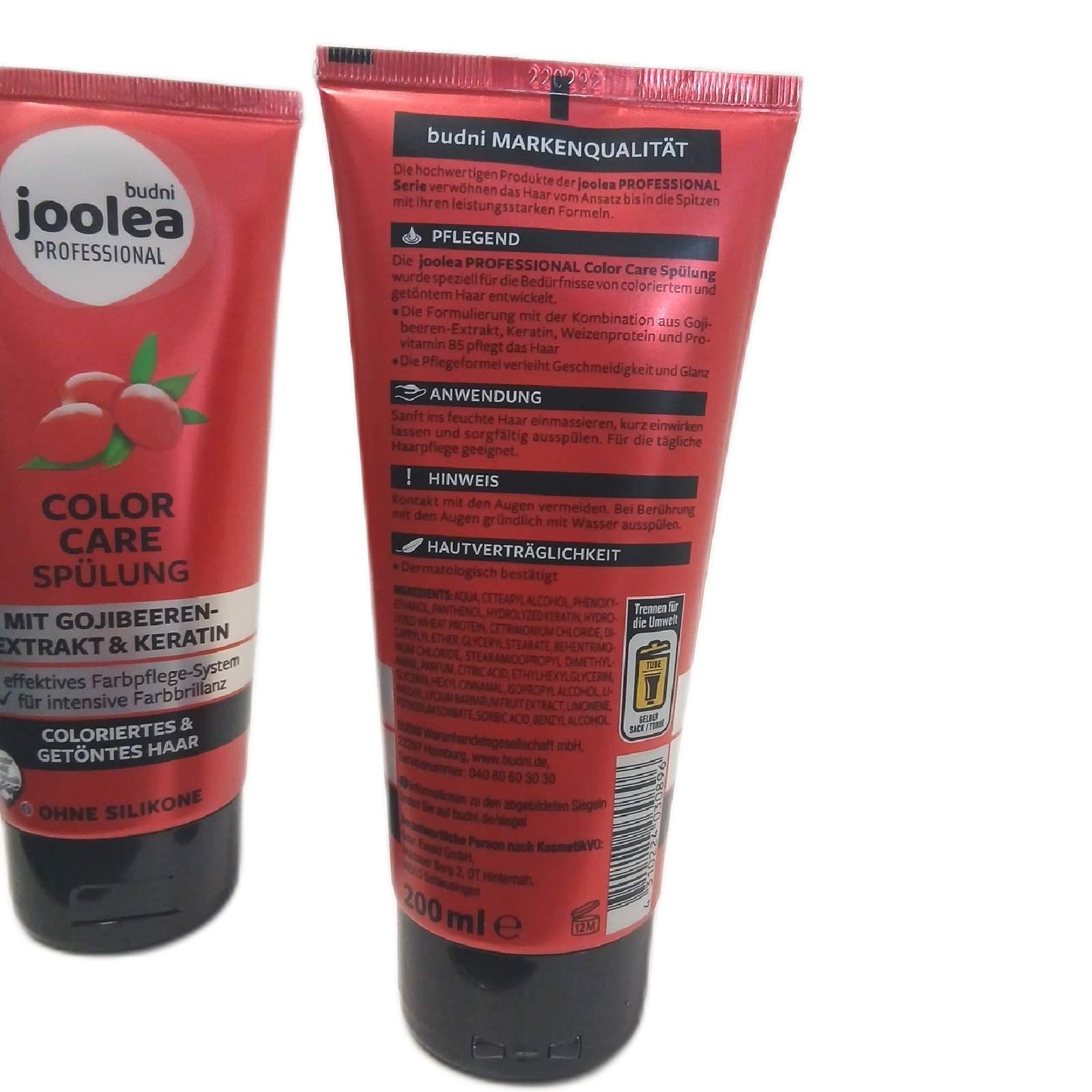 JOOLEA - Color Care Spülung mit Gojibeeren.Extrakt & Keratin