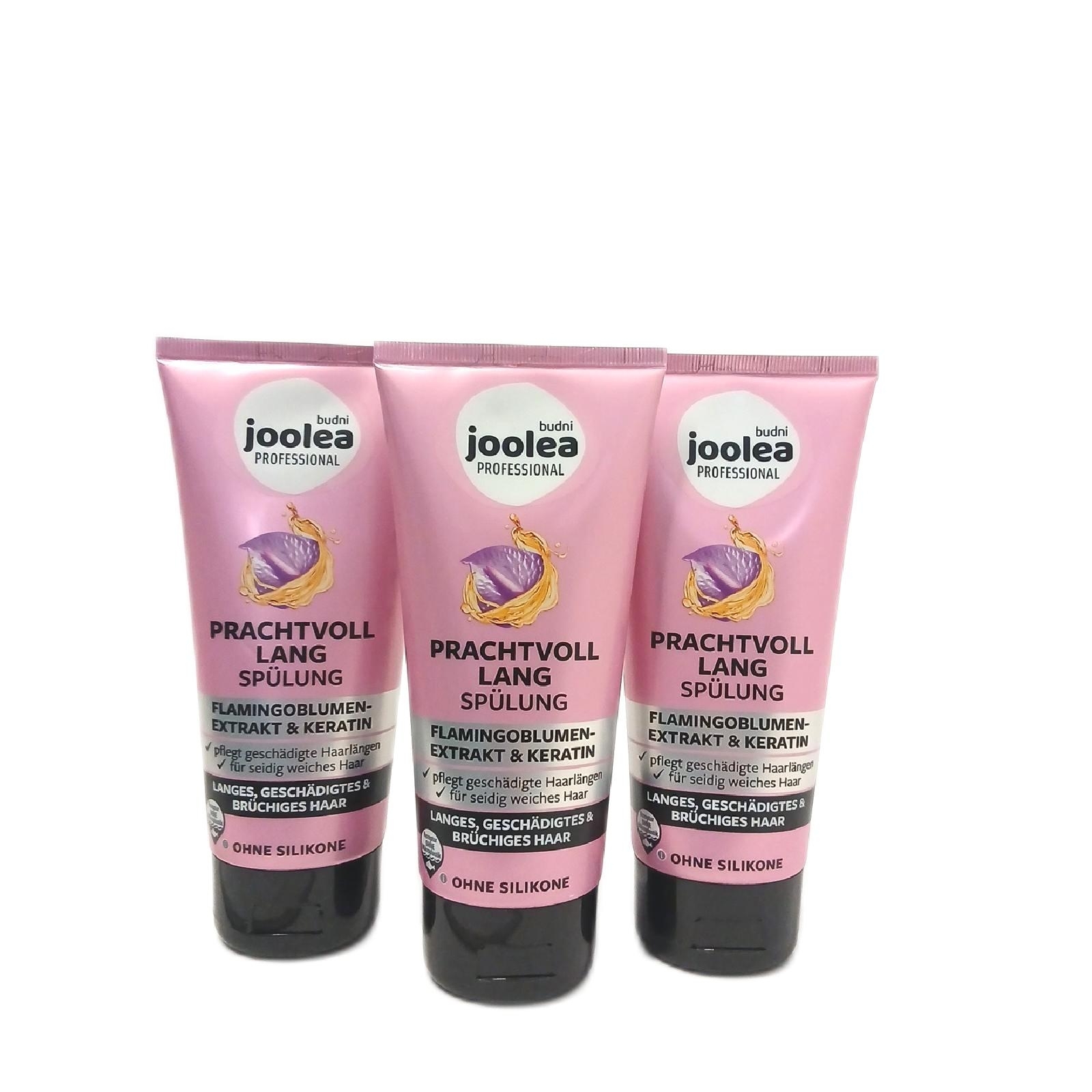 JOOLEA - Prachtvoll lang Spülung - mit Flamingoblumen-Extrakt & Keratin