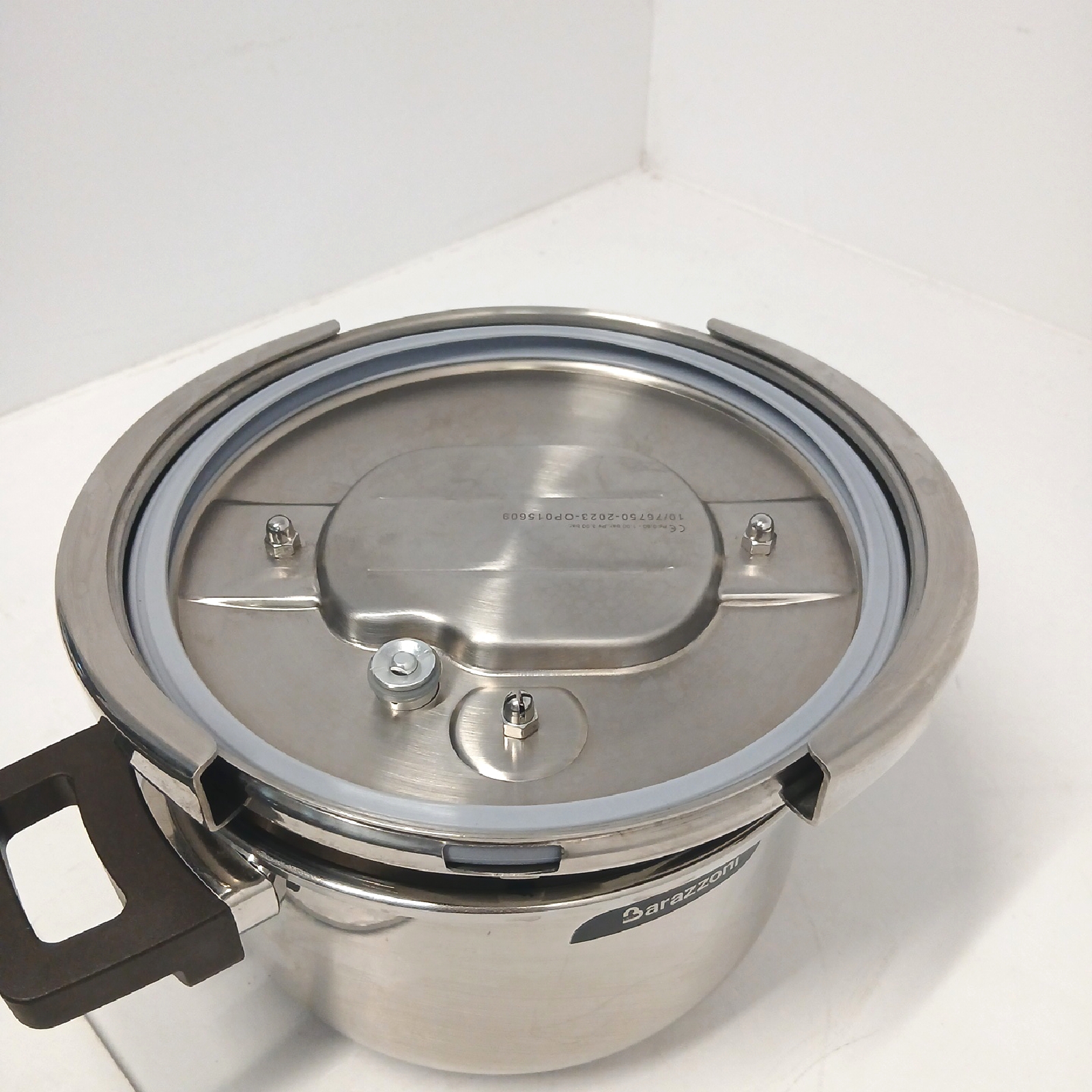 Barazzoni Facile Schnellkochtopf Easy Dual System einfach, Fassungsvermögen 4,5